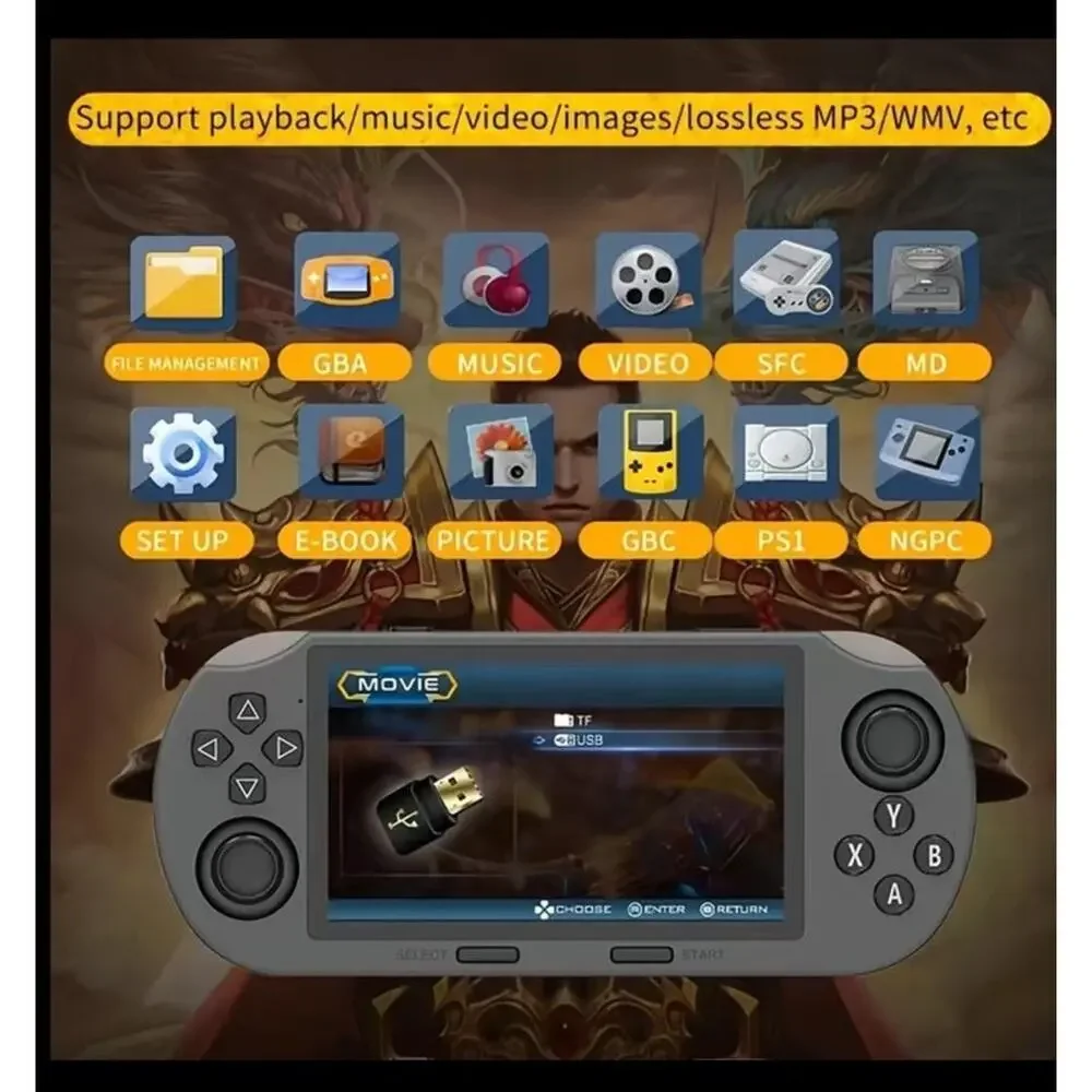Unbranded sf3000 handheld